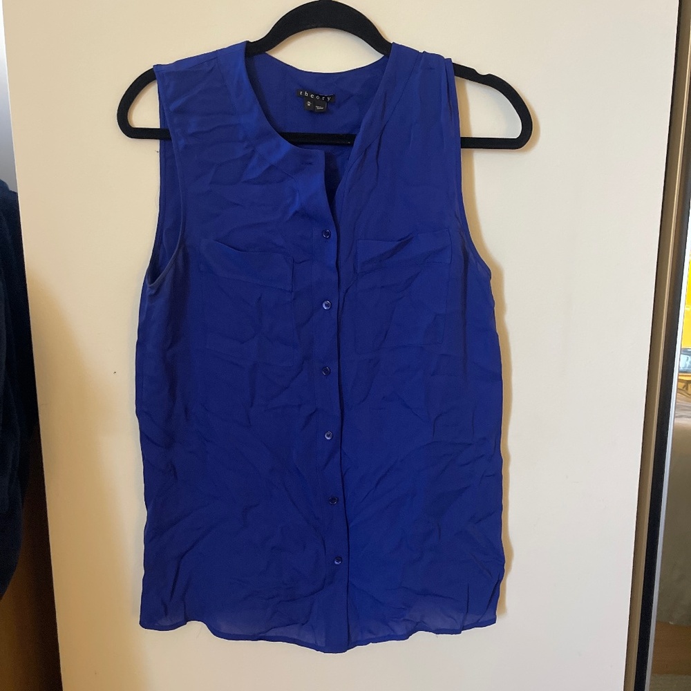 Theory silk top